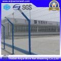 Clôture de sécurité à clôture en acier soudé revêtu de PVC